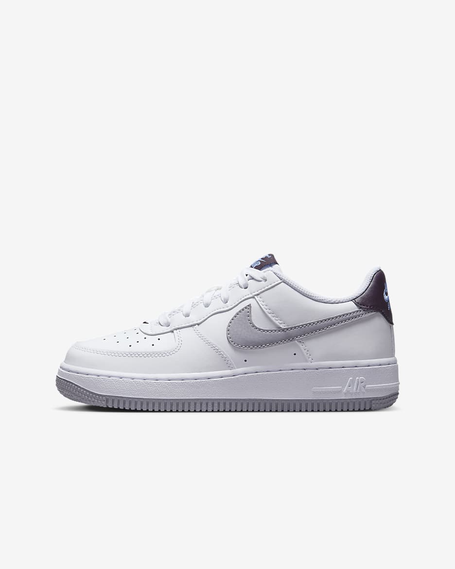 Nike Air Force 1 Older Kids Shoes White